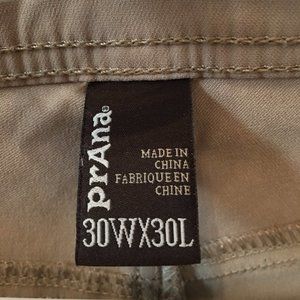 Tan Prana Hiking Pants - Men's
